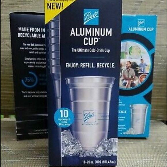 Ball Other - 🆕 Ball 20 oz Aluminum Cold Drink Cups